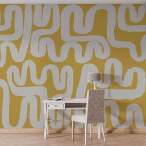 Tapet Linii de lichidare galbene, Fototapet Designer, w01686v1 : Uwalls.ro
