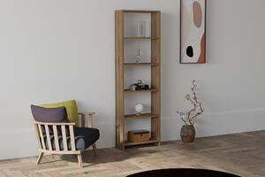 Raft de cărți New-Walnut Nuc