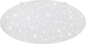 Plafonieră cu LED integrat Briloner 80W 6500 lumeni 3000-6000K, alb cu efecte de stele