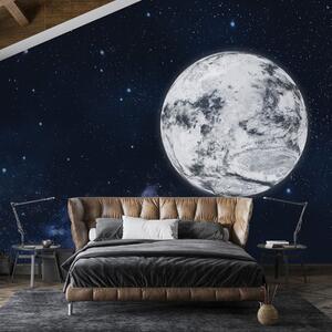 Tapet Planeta în spațiu, stele, constelații, cosmic, Fototapet Spaţiu, w01800 : Uwalls.ro