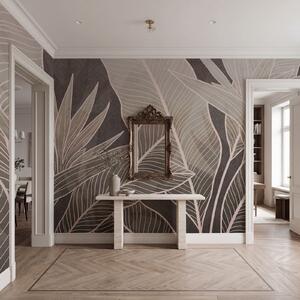 Fototapet Nuanțe delicate într-o atmosferă botanică elegantă, Fototapet natură, Fototapet populare, t00952v1 - Tapeko.ro