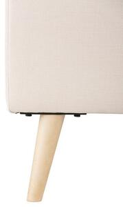 Pat tapitat Amrun crem 180/200 cm