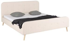 Pat tapitat Amrun crem 180/200 cm
