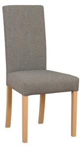 Scaun CAMPEL, gri/stejar sonoma, stofa clasica/lemn, 46x55x96 cm