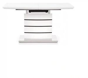 Masa alba dreptunghiulara NORD, extensibila, alb, 140/180x80x76 cm