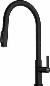 Franke Maris Slim Clear Water J Pull-Out baterie bucătărie pe picior negru 120.0730.911