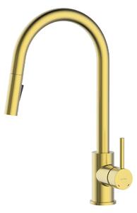 Oltens Litla baterie bucătărie pe picior auriu periat 35204810
