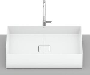 Roca Terra lavoar 51x36 cm dreptunghiular de blat alb luciu A32787Z000