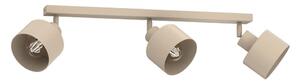 Corp de iluminat tip spot PARKLA, 3x E27/15W/230V, bej
