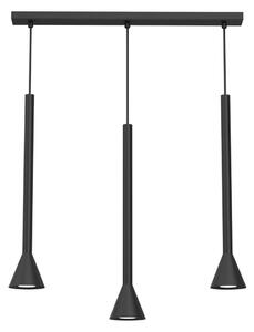 Lustră suspendată pe cablu MAZZO, 3x GU10/8W/230V, negru