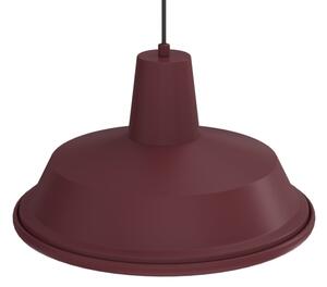Lustră suspendată CLASS pe cablu 1xE27/15W/230V burgundiu