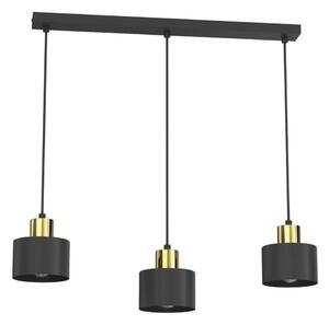 Candelabru suspendat cu cablu PARKLA 3xE27/15W/230V, negru