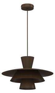 Lustru pe cablu PLATO 1xE27/15W/230V, maro