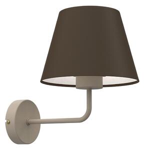 Aplica de perete ARDEN 1xE27/15W/230V, bej/maro