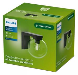 Philips - Aplică de perete pentru exterior ULIO 1xE27/25W/230V IP44