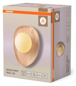 Osram - Aplică de perete WOOD NEST 1xG9/5W/230V, lemn de cauciuc
