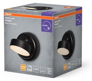 Osram - Lampă de perete LED reîncărcabilă reglabilă NIGHTLUX LED/1,8W/5V neagră