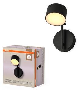 Osram - Aplică de perete LED reglabilă DECOR KYOTO LED/12W/230V neagră