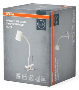 Lampă de birou cu clemă Osram DESK LINE 1xGU10/9W/230V, albă