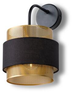 Osram - Lampă de perete DECOR HORNET 1xE27/10W/230V negru/auriu