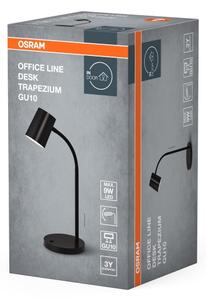 Osram - Lampă de birou DESK LINE, 1x GU10, 9W, 230V, neagră