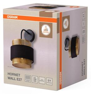 Osram - Lampă de perete DECOR HORNET 1xE27/10W/230V negru/auriu
