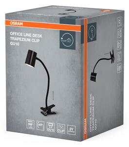 Osram - Lampă de birou cu clemă DESK LINE 1xGU10/9W/230V, neagră
