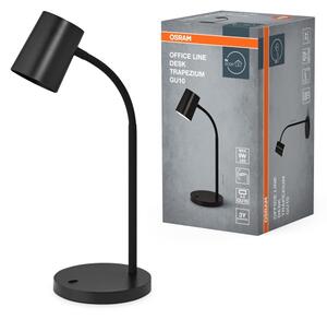 Osram - Lampă de birou DESK LINE, 1x GU10, 9W, 230V, neagră
