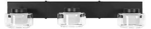 Osram - Aplica de perete LED pentru baie ORBIS FLAME, 3xLED, 5,5 W, 230 V, IP44, negru
