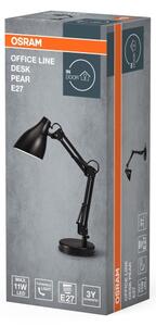 Lampă de birou Osram DESK LINE 1xE27/11W/230V, negru