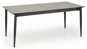 Masa extensibila CHARLES, gri/negru, 180/260x90x76 cm