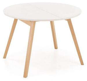 Masa extensibila RUBEN, casmir/stejar, PAL, 102/142x102x73 cm