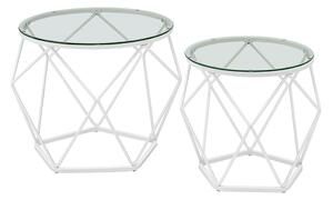 Masuta de cafea Vasagle Alb 48.2x48.2x39.2 cm