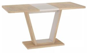 Masa extensibila NIGEL, stejar/casmir, PAL laminat, 120/160x80x76 cm
