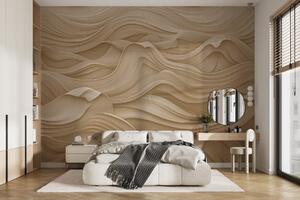 Fototapet Liniile fluide creează o estetică liniștitoare, Fototapet flori 3D, Fototapet populare, w02311v2 - Tapeko.ro