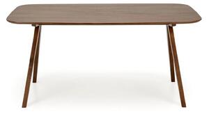 Masa MIGUEL, nuc, furnir/lemn, 160x90x75 cm