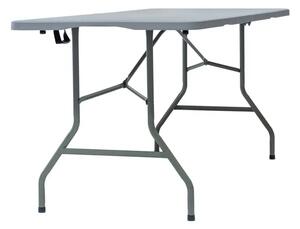 Grădină masă de catering caz dreptunghiular 180x74cm gri Eco
