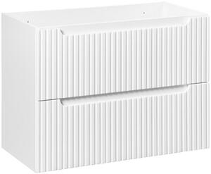 Comad Nova White dulap 80x39x57 cm sub chiuveta pe perete alb NOVA WHITE 82-80-2S