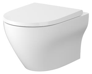 Cersanit Larga vas wc cu capac soft-close agăţat da da alb lucios S701-885