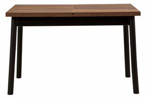 Masa extensibila OLIVER OPEN, maro/negru, PAL melaminat, 120/153x75x77
