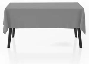 Obrus rezistent la pete pentru masă de banket, în dimensiunile 280x170 cm, în culoarea gri deschis