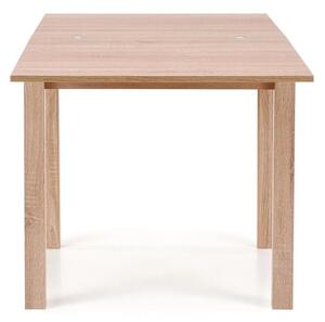 Masa extensibila GRACJAN, stejar sonoma, PAL laminat, 80/160x80x76 cm