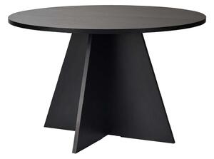 Masa VIRELLA, negru, PAL, 120x120x75 cm