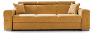Canapea Extensibilă 3 locuri BELLAGIO, cu tetiere reglabile, 242x95x99 cm, Mango-Enjoy