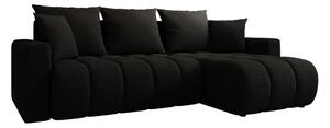 Colțar Belissa L (negru) (D). Promo -15%. 1157474