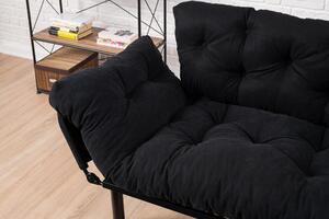 Canapea extensibilă Nitta - Black