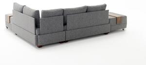 Canapea extensibilă de colț Fly Corner Sofa Bed Right- Grey