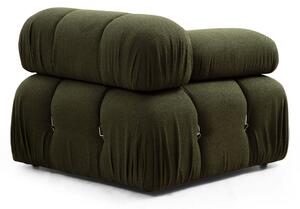 Canapea de colț Bubble Green L1-O1-1R-PUF