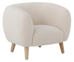 Fotoliu de copii alb Cade – Bloomingville Mini