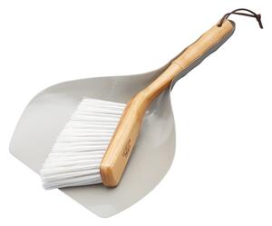 Măturică și făraș Kitchen Craft Living Nostalgia, gri-natural